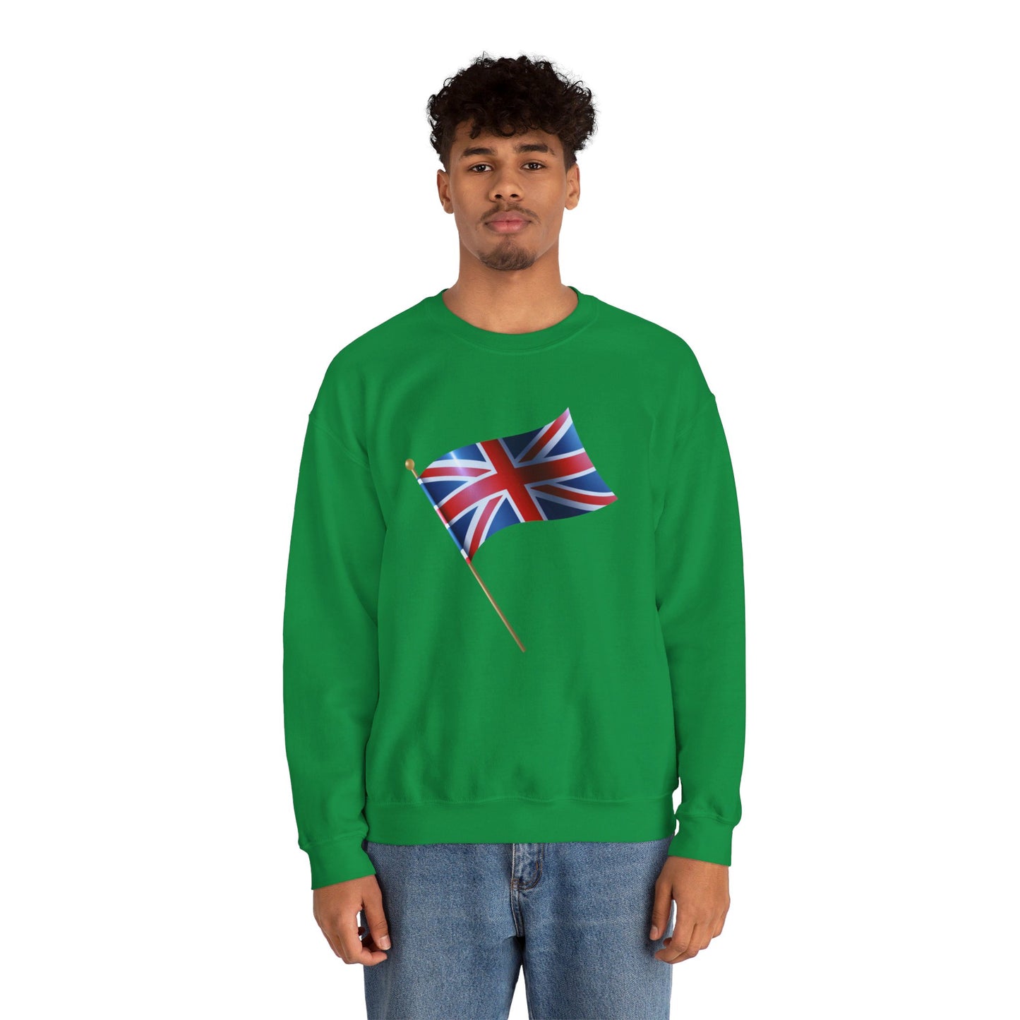Unisex Heavy Blend™ Crewneck Sweatshirt - UK Flag
