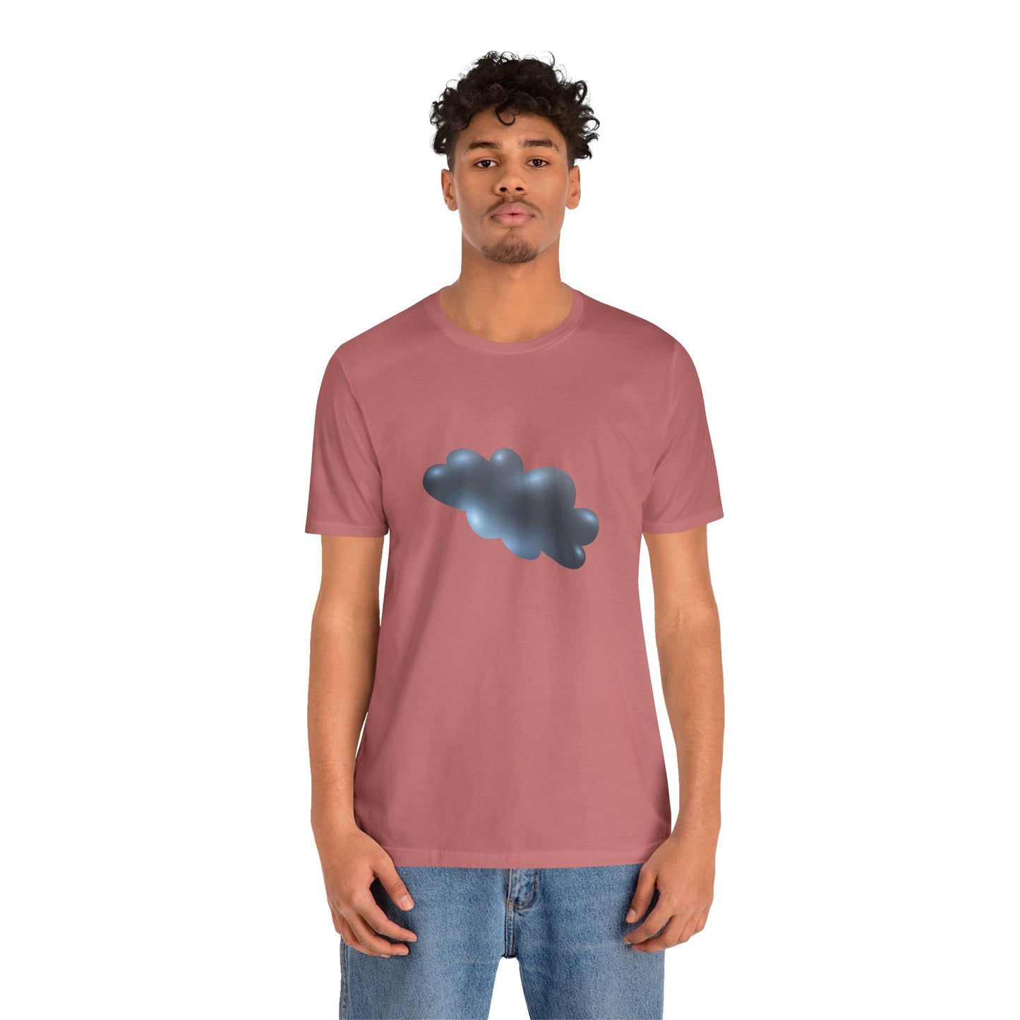 Unisex Jersey Short Sleeve Tee - Trendy Serene Cloudscape - Dreamy Cloud