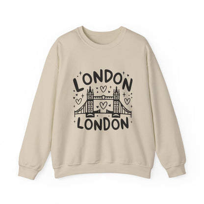 Unisex Heavy Blend™ Crewneck Sweatshirt Trendy - Lovely London