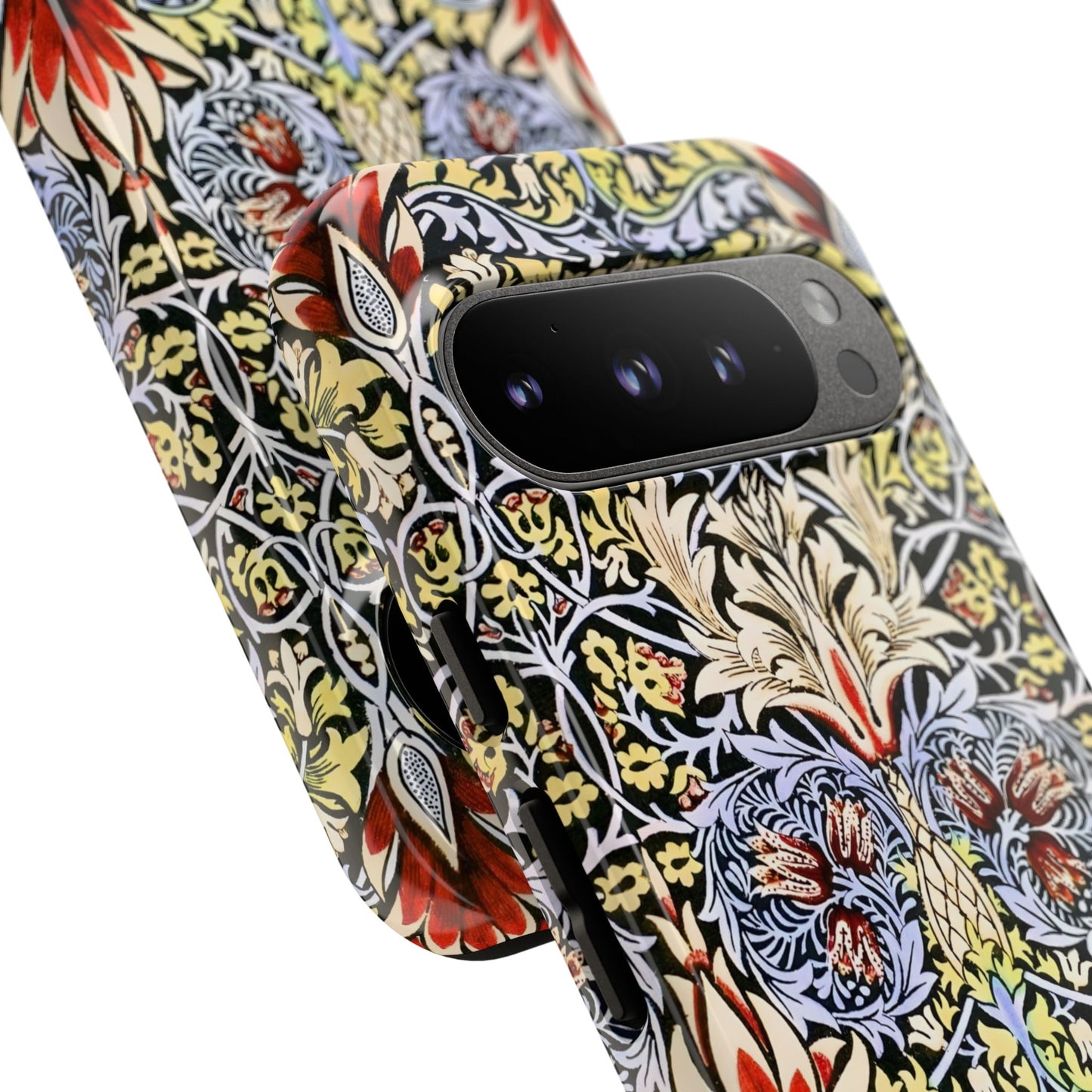 Stylish Phone Case - Floral Design, Tough Cases, Gift for Her, Phone Accessories, Trendy Tech, Unique Cell Phone Cover
