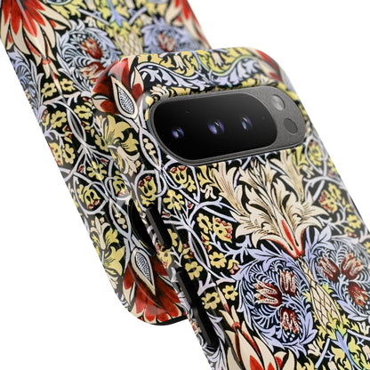 Stylish Phone Case - Floral Design, Tough Cases, Gift for Her, Phone Accessories, Trendy Tech, Unique Cell Phone Cover