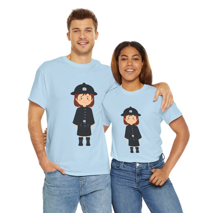 Red Jacket - Bodmin Keep: Cornwall's Army Museum Trendy Unisex Heavy Cotton T-Shirt