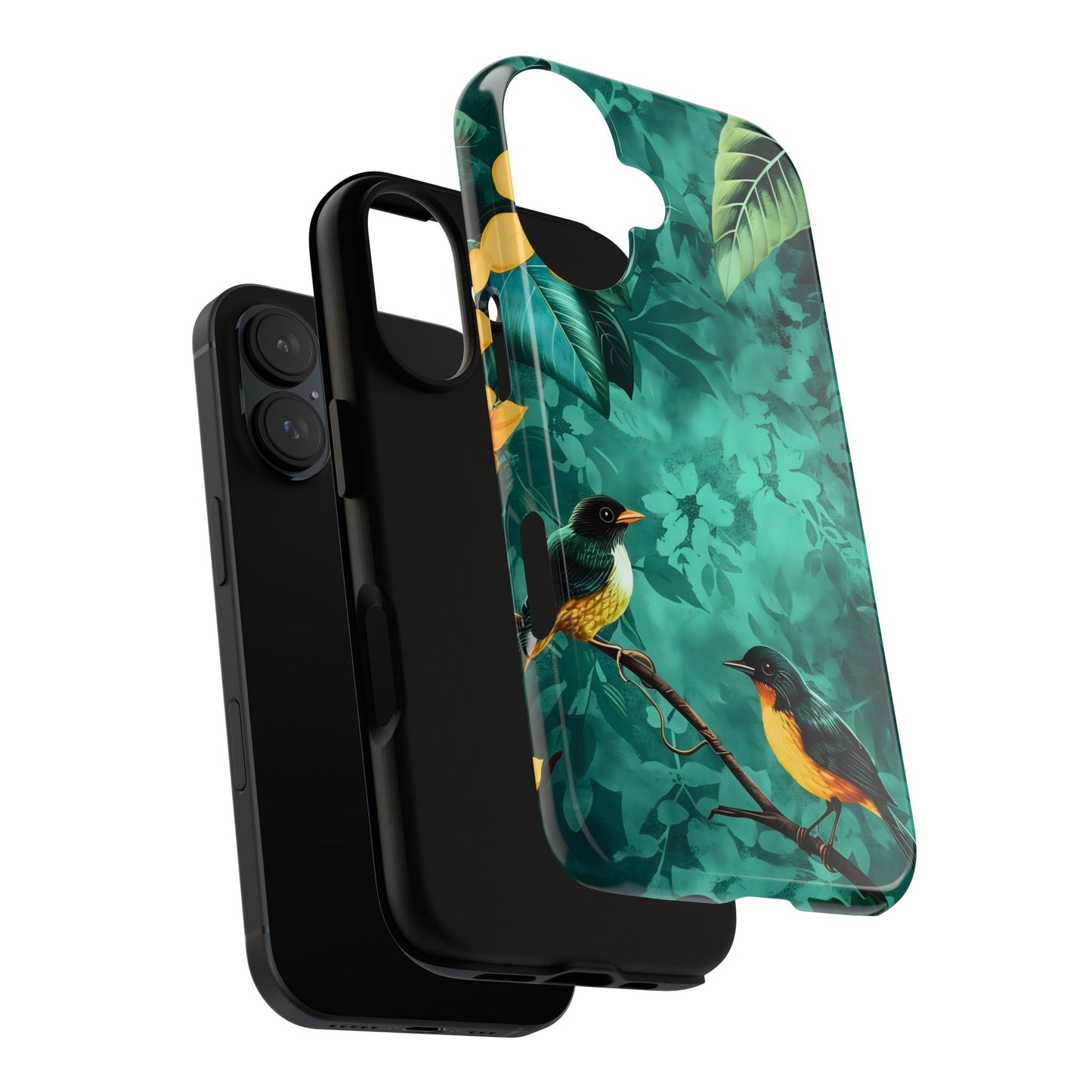 Tough Cases Phone Case - Elegant Bird Design, Nature Lover Gift, Wildlife Art, Tropical Decor, Eco-Friendly Accessory