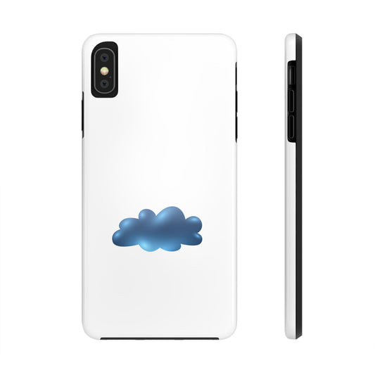 Cloudy Tough Phone Cases, Protective Cases for iPhones, Cute Cloud Design, Ideal Gift for Students, Stylish Accessories for Everyone