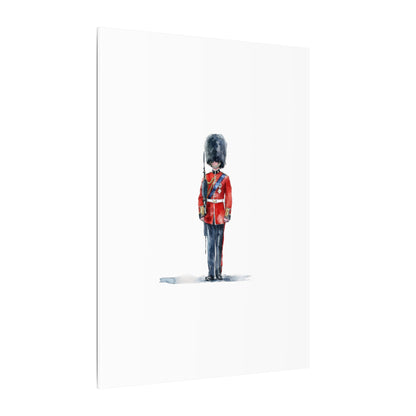 Royal Guard Canvas Art Print, British Soldier Wall Decor, Home Decoration, Gift for History Lovers, Art for Offices, Unique Wall Gallery