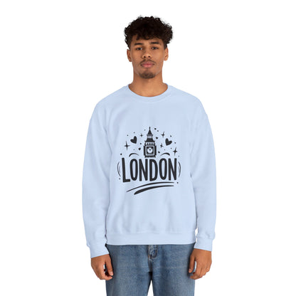 Unisex Heavy Blend™ Crewneck Sweatshirt Cozy  - Love London