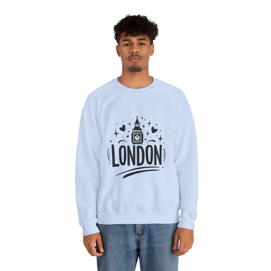 Unisex Heavy Blend™ Crewneck Sweatshirt Cozy  - Love London
