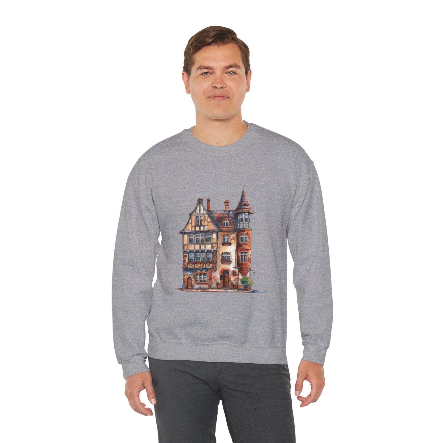 Unisex Heavy Blend™ Crewneck Sweatshirt Durable - British Historic House