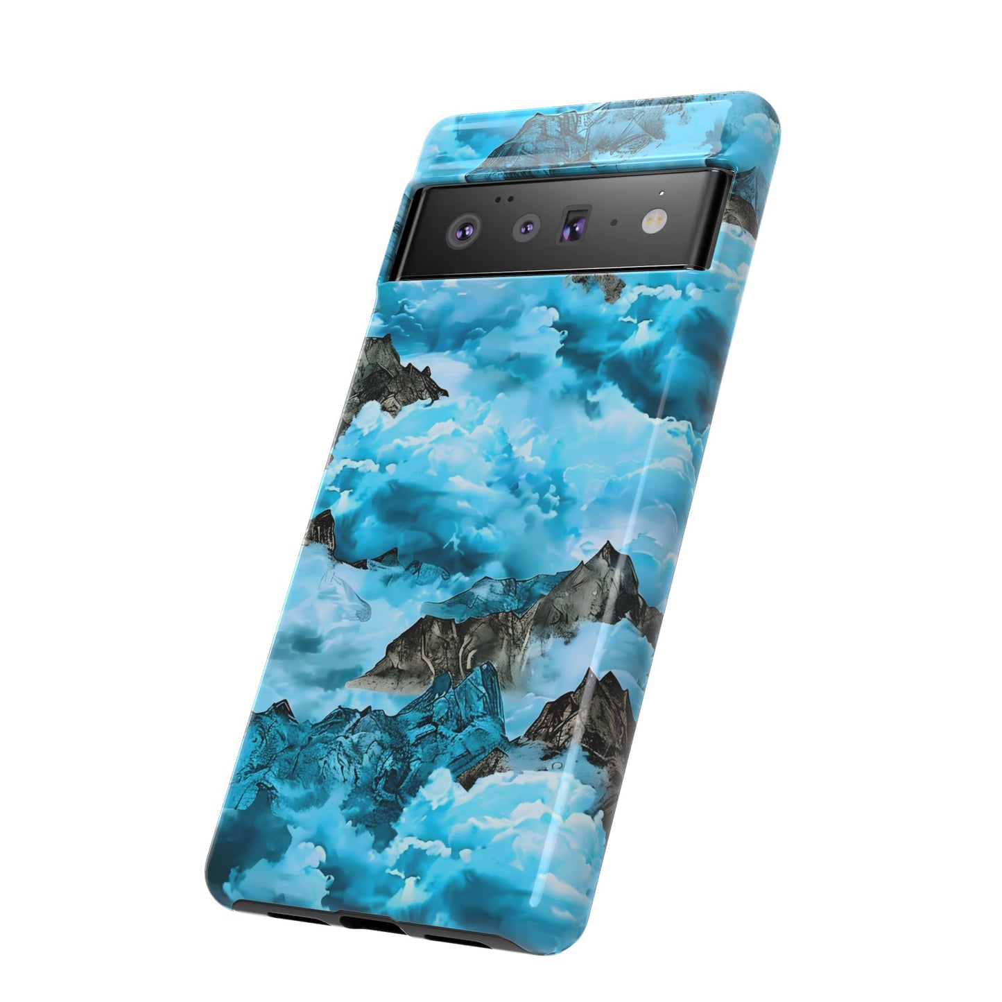 Mountain Wave Phone Case - Adventure Gear, Outdoor Gifts, Stylish Cases, Trendy Accessories, Nature Lovers