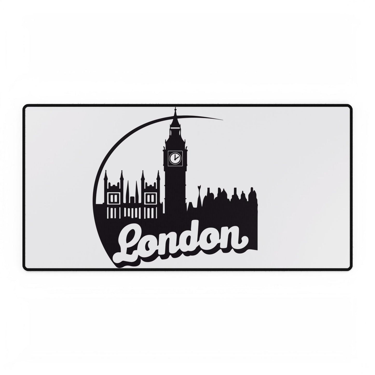 London Desk Mat, Stylish Workspace Decor, Gaming Mat, Office Essentials, Gift for Travelers, Ergonomic Desk Accessory