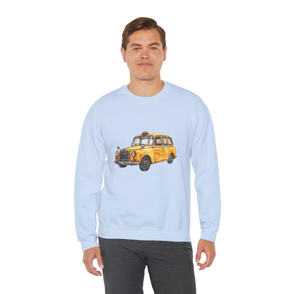 Unisex Heavy Blend™ Crewneck Sweatshirt Classy - British Vintage Car