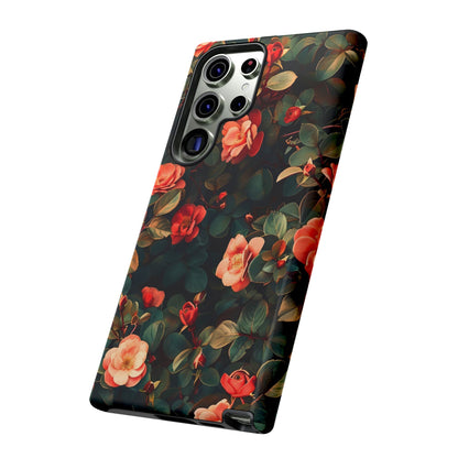 Floral Phone Case - Elegant Floral Design, Tough Protective Case, Perfect Gift for Her, Trendy Phone Accessories, Mother’s Day, Birthday