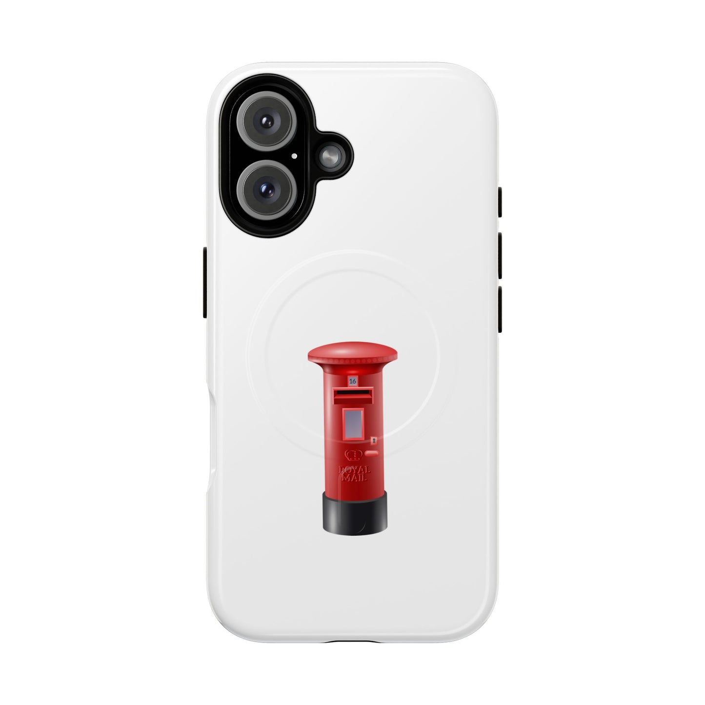 Tough Magnetic Phone Case with Vintage Post Box Design, Durable Protector, Unique Gift, Travel Lover's Accessory, Holiday Present, Red [...]