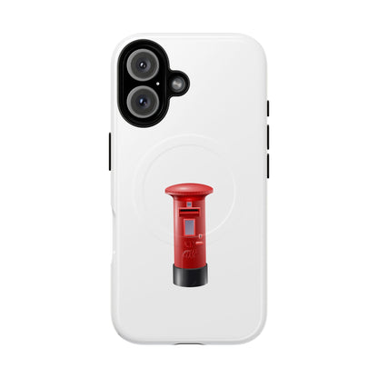 Tough Magnetic Phone Case with Vintage Post Box Design, Durable Protector, Unique Gift, Travel Lover's Accessory, Holiday Present, Red [...]