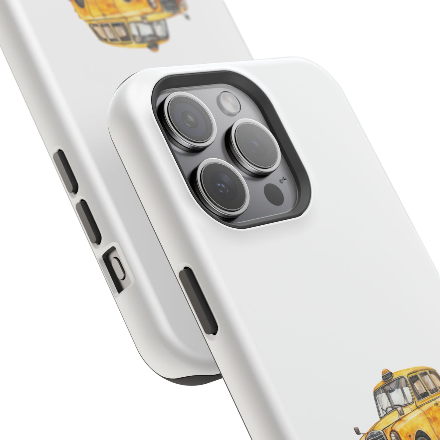 New York Taxi Magnetic Phone Case, Cute Gift for NYC Lovers, Travel Accessories, Unique Phone Cover, Durable Tough Case