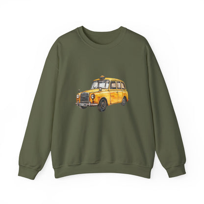 Unisex Heavy Blend™ Crewneck Sweatshirt Classy - British Vintage Car