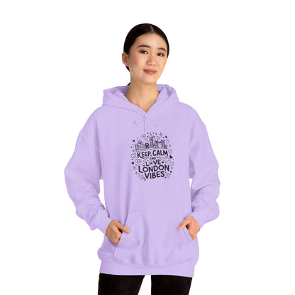 Unisex Heavy Blend™ Hooded Sweatshirt - Keep Calm and love London Vibes