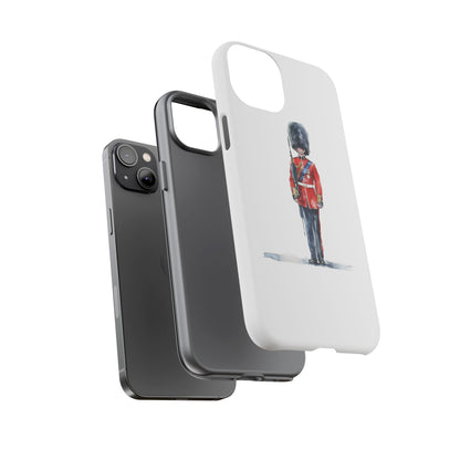 British Royal Guard Phone Case - Tough Cases, Unique Phone Cover, Gift for Her, Cute Accessory, British Soldier Design