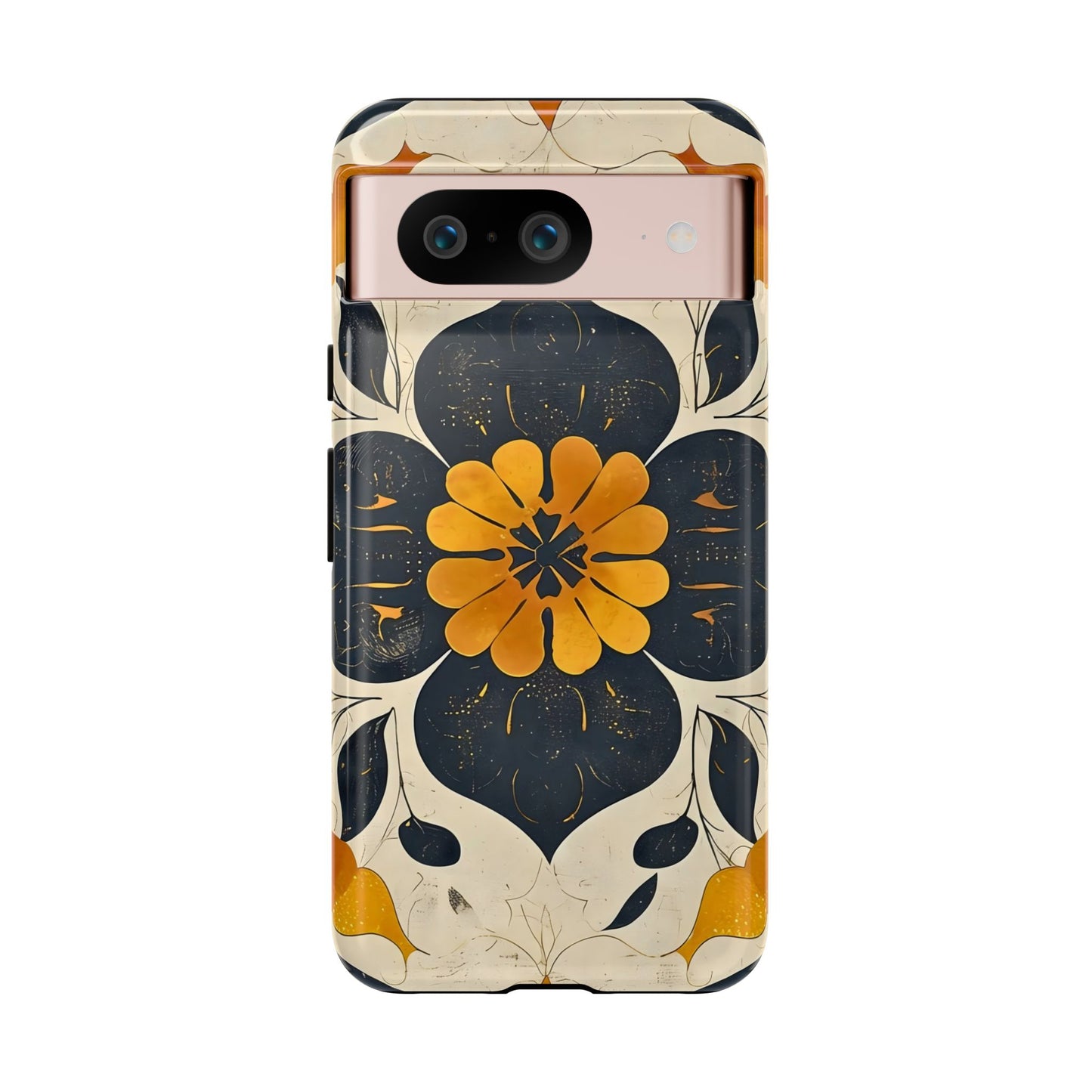 Floral Phone Case - Tough Cases, Botanical iPhone Cover, Vintage Flower Design, Durable Smartphone Protection, Unique Gift Idea