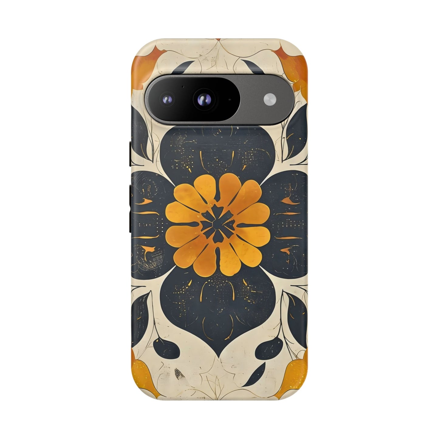 Floral Phone Case - Tough Cases, Botanical iPhone Cover, Vintage Flower Design, Durable Smartphone Protection, Unique Gift Idea