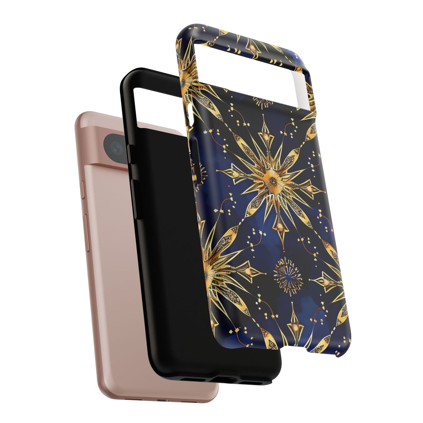 Tough Cases Phone Case with Celestial Design, Stylish Phone Cover, Unique Gift for Space Lovers, Durable Protection, Cosmic Art