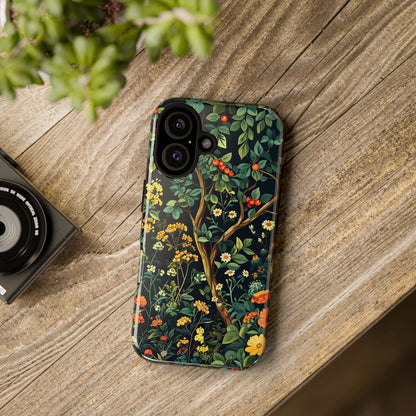 Floral Phone Case - Tough Cases, Colorful Nature Design, Gift for Flower Lovers, Phone Accessory, Unique Cell Phone Cover