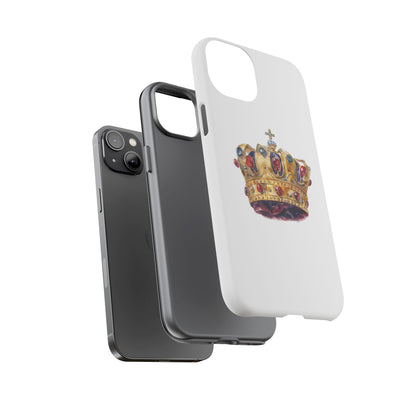 Royal Crown Phone Case | Tough Phone Cases, Stylish Accessories, Gift for Her, Birthday Present, Royalty Vibe