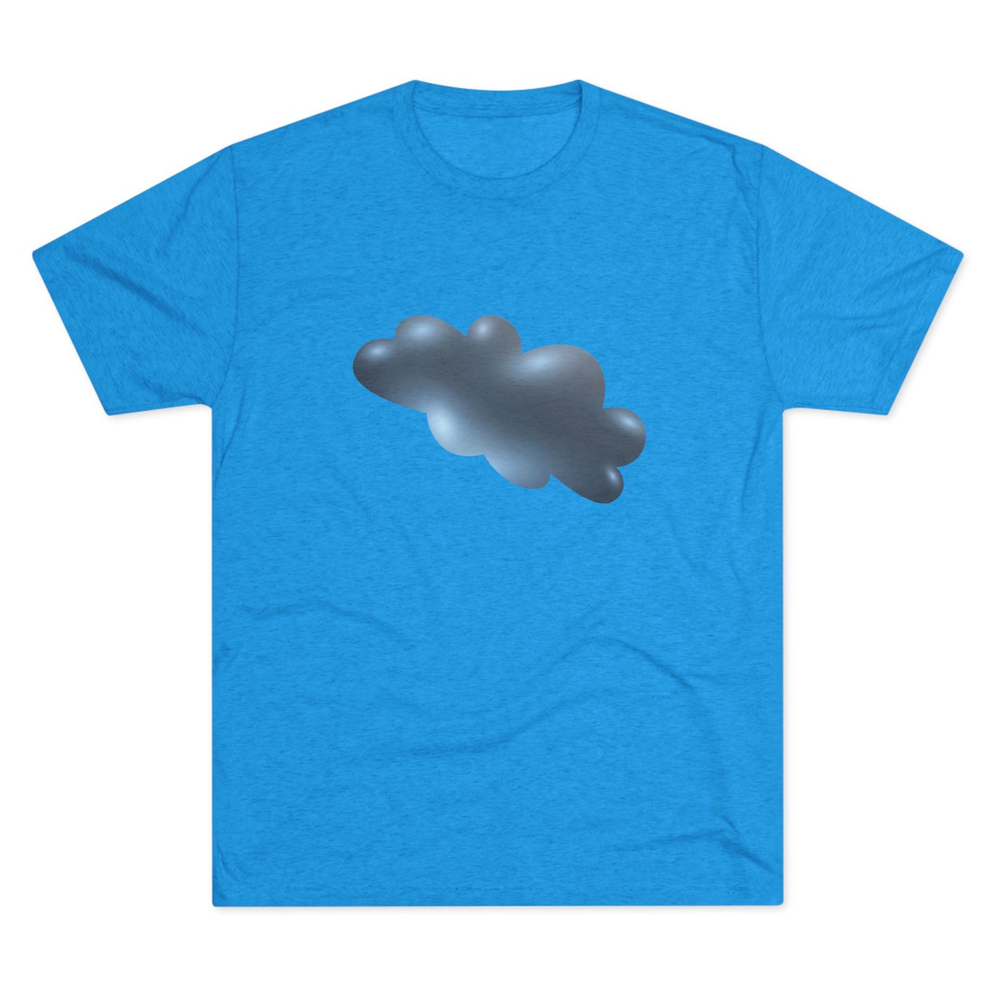 Serene Cloudscape - Dreamy Cloud Soft Unisex Tri-Blend Crew Tee