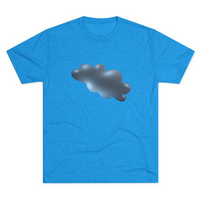 Serene Cloudscape - Dreamy Cloud Soft Unisex Tri-Blend Crew Tee