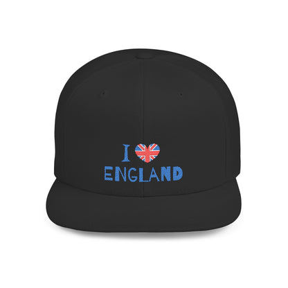 I love England - Flat Bill Snapback