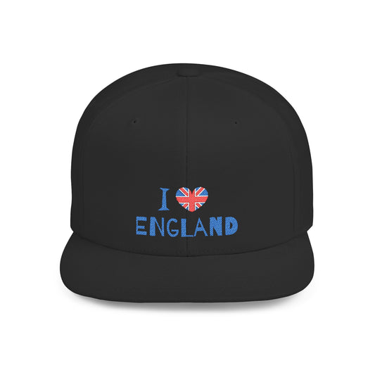 I love England - Flat Bill Snapback