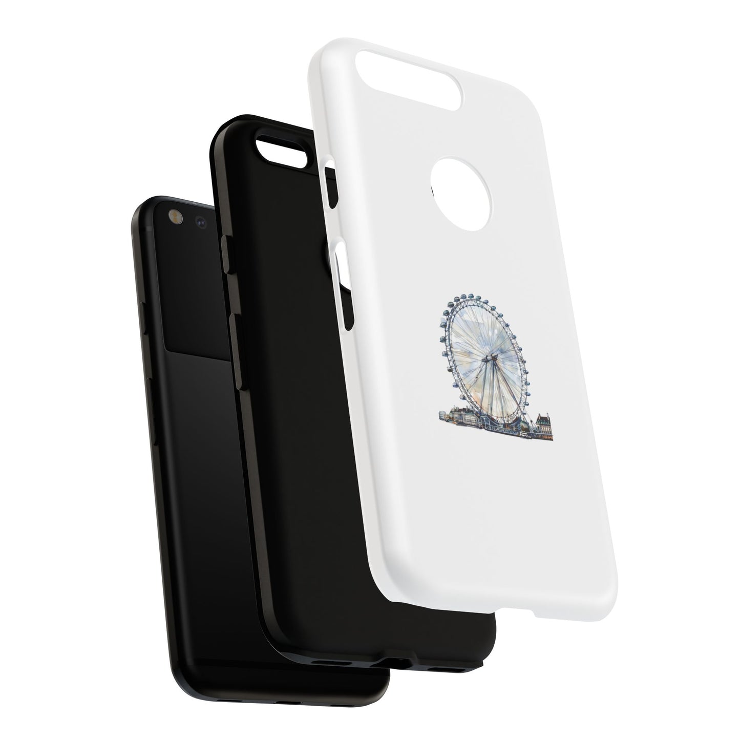 Stylish Phone Case with Ferris Wheel Design