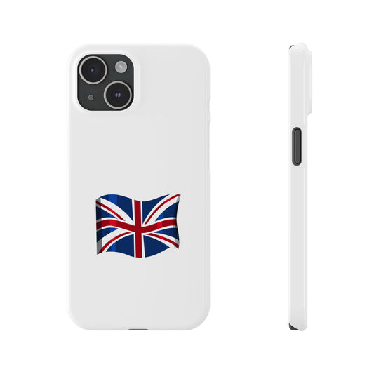 Union Jack Slim Phone Case - British Pride, Stylish Protection for Your Phone, Gift for Her, Travel Lover, Holiday Gift