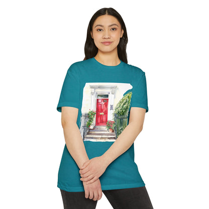 Unisex CVC Jersey T-shirt - Scenic Landscapes and Natural Beauty