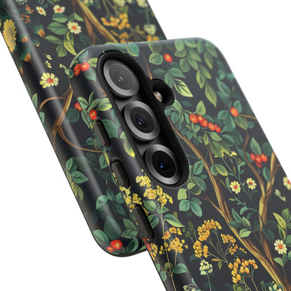 Floral Phone Case - Tough Cases, Colorful Nature Design, Gift for Flower Lovers, Phone Accessory, Unique Cell Phone Cover