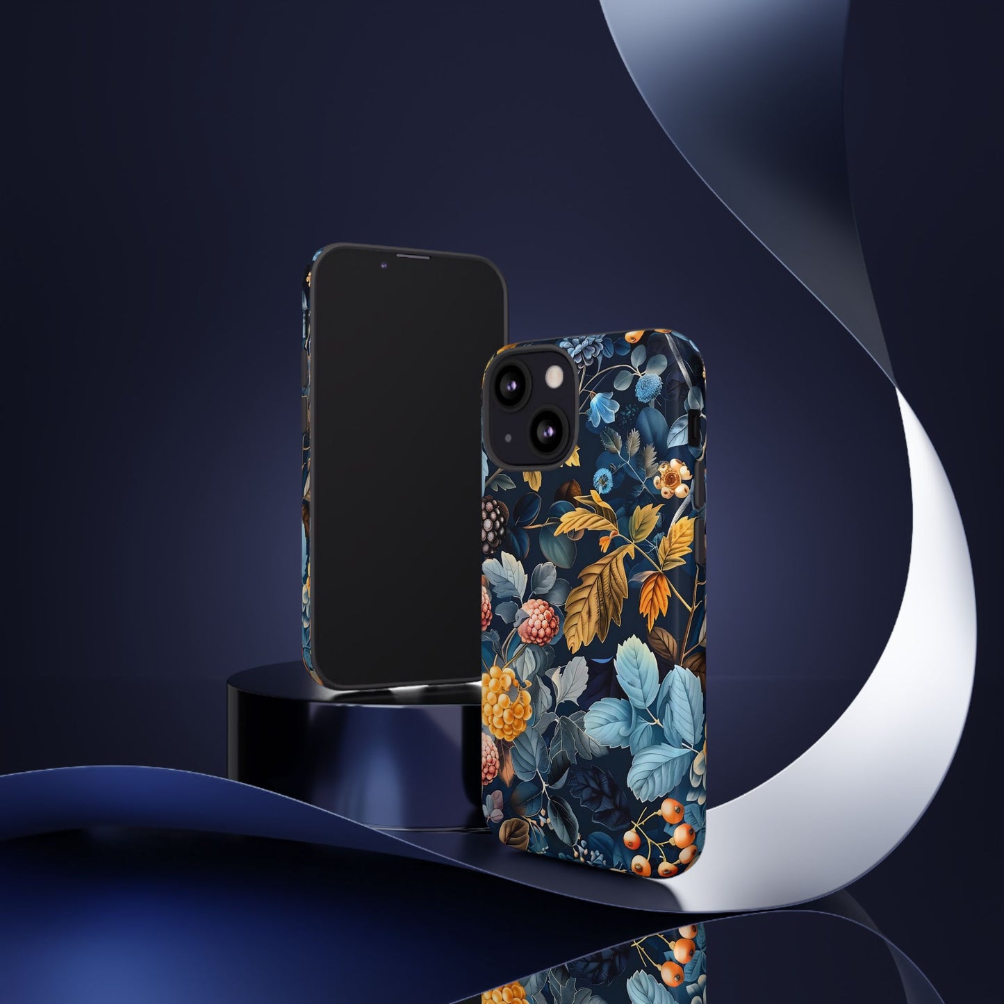 Floral iPhone Case, Tough Phone Cover, Nature-inspired Accessory, Gift for Her, Trendy Protection Case