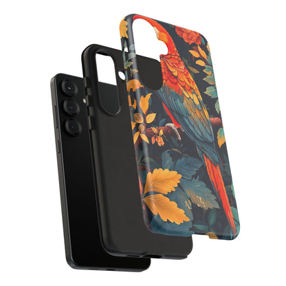 Vibrant Parrot Phone Case - Tough, Stylish, Nature-Inspired, Tropical, Wildlife, Perfect Gift, Summer Vibes
