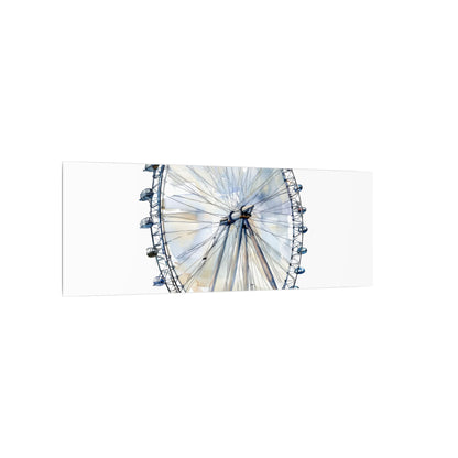 London Eye Canvas Print, Wall Art Decor, Travel Gift, Home Decoration, Unique Art Piece