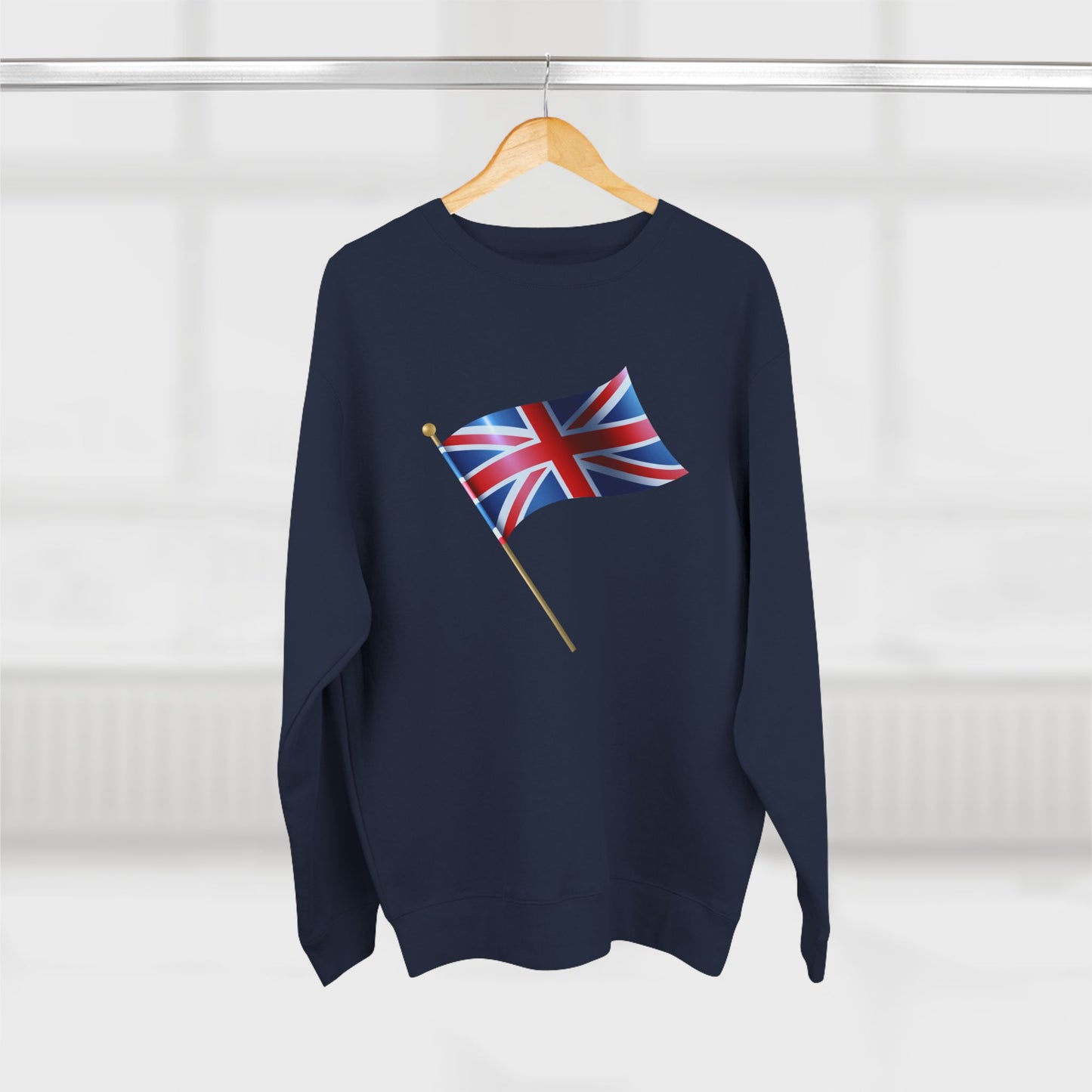 Unisex Crewneck Sweatshirt - Classic UK Flag