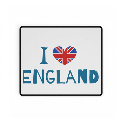 I Love England Desk Mat - Stylish Writing Surface, Office Decor, Gift for Brits, Travel Lovers, Work From Home Essentials