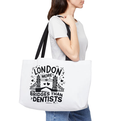 London Bridges Weekender Tote Bag - Fun Travel Accessory, Gift for Travelers, Summer Outing Bag, Weekend Getaway Essentials, Unique [...]