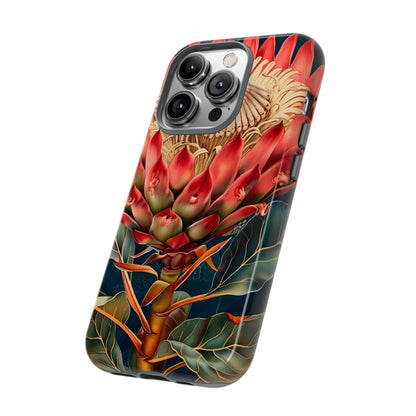 Tough Cases: Vibrant Floral Phone Case, Tough Phone Covers, Floral Art Cases, Nature Design Accessories, Gift for Nature Lovers