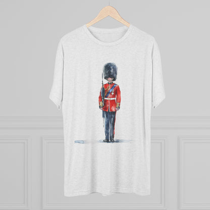 Red Jacket - Bodmin Keep: Cornwall's Army Museum Trendy Unisex Tri-Blend Crew Tee