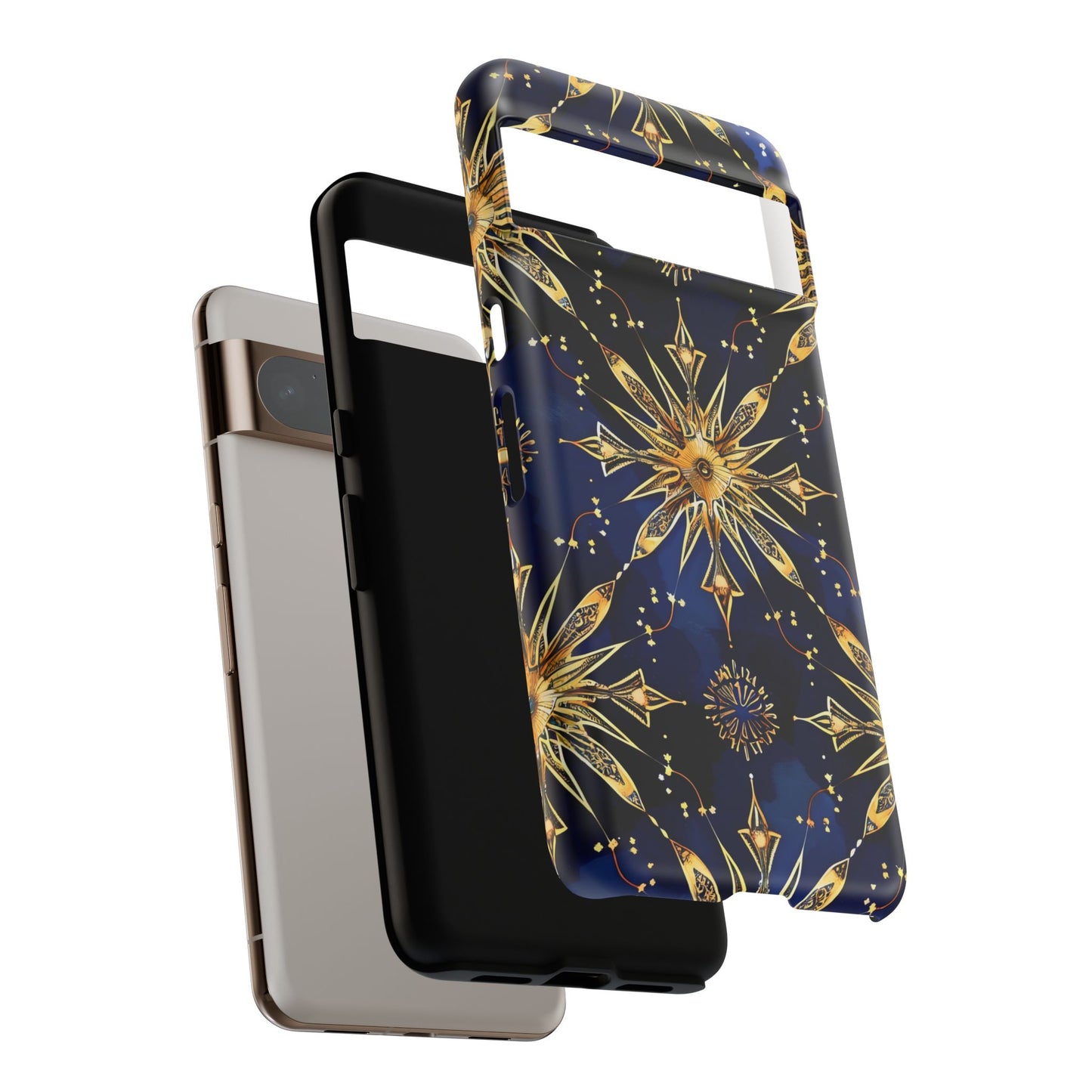 Tough Cases Phone Case with Celestial Design, Stylish Phone Cover, Unique Gift for Space Lovers, Durable Protection, Cosmic Art