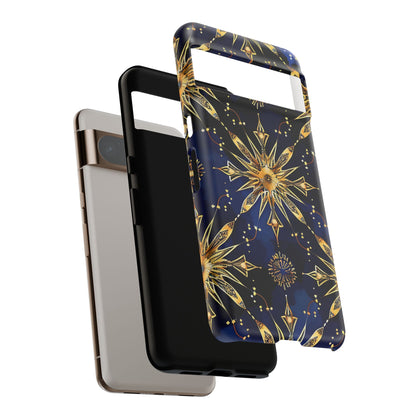Tough Cases Phone Case with Celestial Design, Stylish Phone Cover, Unique Gift for Space Lovers, Durable Protection, Cosmic Art