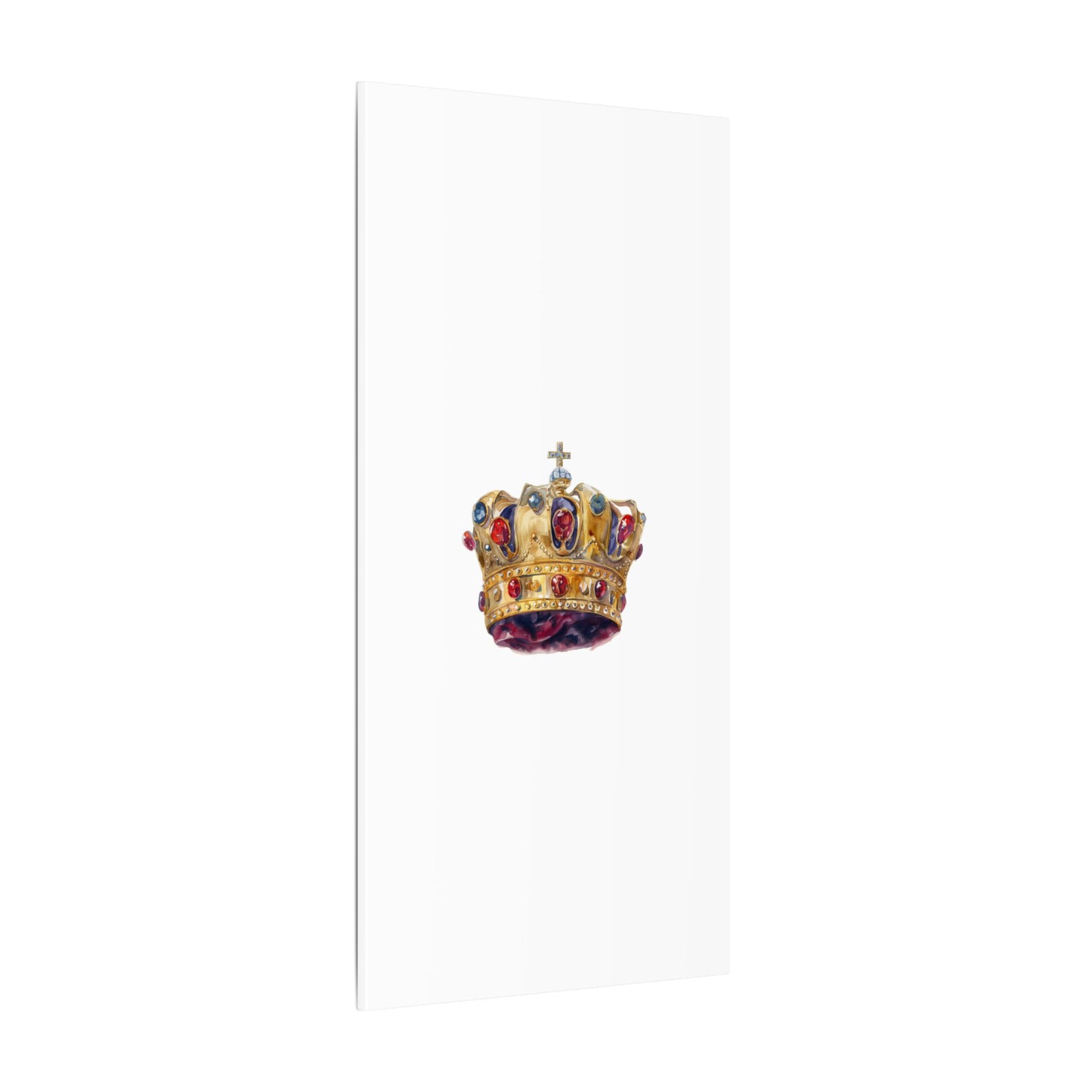 Crown Art Print, Royal Wall Decor, Matched for Home or Office, Gift for Art Lovers, Unique Royalty Artwork