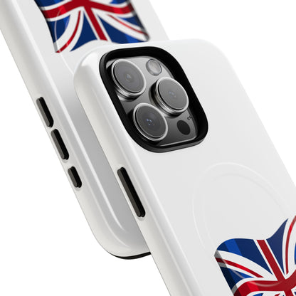 Union Jack Tough Magnetic Case, Durable Phone Cover, British Flag Cell Phone Protector, Gift for UK Lovers, Travel Accessories