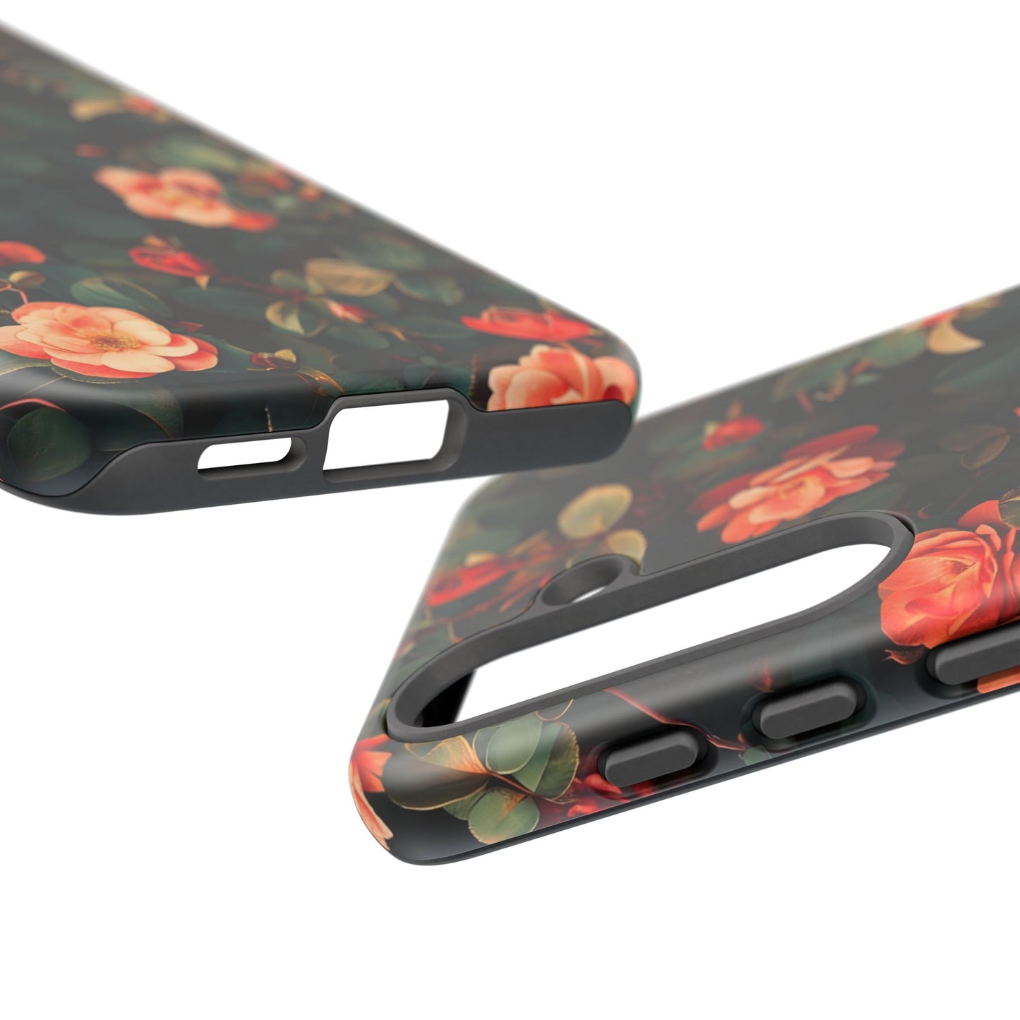 Floral Phone Case - Elegant Floral Design, Tough Protective Case, Perfect Gift for Her, Trendy Phone Accessories, Mother’s Day, Birthday