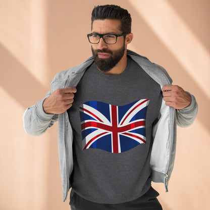Unisex Crewneck Sweatshirt - Classic UK Flag