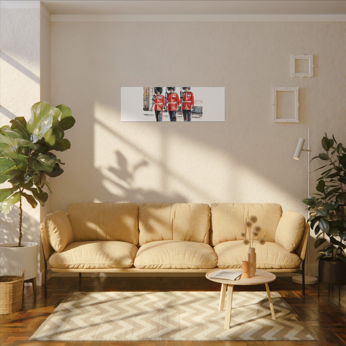 Royal Guards Canvas Print, British Wall Art, Home Decor, Unique Gift, London Culture